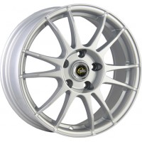 Cross Street CR-05 6x14 4x100 ET 49 Dia 56.6 (Silver)