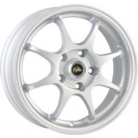 Cross Street CR-06 6x15 5x105 ET 39 Dia 56.6 (Silver)