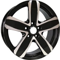 Cross Street CR-21 7x17 5x108 ET 33 Dia 60.1 (BKF)