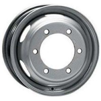 KFZ 8360 5.5x15 6x205 ET 115 Dia 161 (silver)