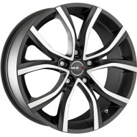 Mak Nitro 7.5x17 5x108 ET 45 Dia 72 (ANODWB) Mak Nitro 7.5x17 5x108 ET 45 Dia 72 (ANODWB)