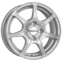 KFZ 6445 6x15 4x100 ET 39 Dia 56.6 (silver)