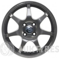 Aero A1141 (KC141) 5.5x14 4x100 ET 43 Dia 60.1 (Silver)