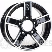 Aero A1595 (КС595) 6x16 5x139.7 ET 40 Dia 98 (BF-P)