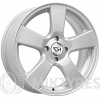 Aero A1719 (КС719) 6.5x16 4x100 ET 41 Dia 60.1 (Silver)