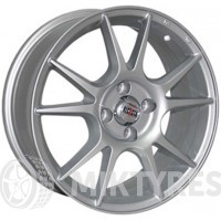 Alcasta M40 7x17 5x114.3 ET 35 Dia 67.1 (silver)