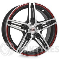 Alcasta M04 6x15 4x100 ET 48 Dia 54.1 (MBRS)