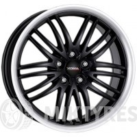 Alutec BlackSun 8x17 5x105 ET 40 Dia 56.6 (racing black lip polished)
