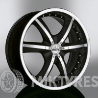 Antera 389 9.5x20 5x120 ET 40 Dia 74.1 (silver matt lip polished)