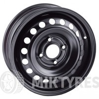 KFZ 7080 Volkswagen 6x14 4x100 ET 38 Dia 57.1 (серебристый)