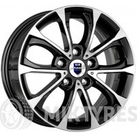 КиК Urals (КС732) 6.5x15 5x114.3 ET 45 Dia 67.1 (блэк платинум)