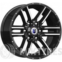 КиК Алгама (КС762) 8x17 6x139.7 ET -10 Dia 106.1 (дарк платинум)