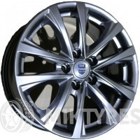 КиК КС776 7x17 5x114.3 ET 39 Dia 60.1 (Антрацитовый)