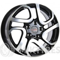 LegeArtis Concept NS510 6.5x16 5x114.3 ET 40 Dia 66.1 (Silver)