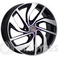LegeArtis Concept NS541 6.5x16 5x114.3 ET 40 Dia 66.1 (BKF)