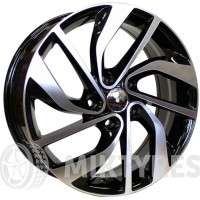 LegeArtis Concept RN527 6,5x16 5x114,3 ET 50 Dia 66,1 (Черный с полированной лицевой поверхностью)