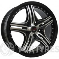 LegeArtis Concept TY519 8x18 6x139.7 ET 25 Dia 106.1 (Silver)