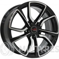 LegeArtis Concept TY540 7,5x17 5x114,3 ET 35 Dia 60,1 (Черный с полированной лицевой поверхностью)