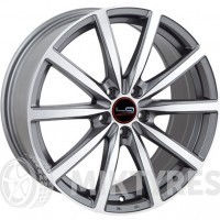 LegeArtis JG1 8x18 5x108 ET 49 Dia 63.4 (Антрацитовый с полированной лицевой поверхностью)