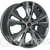 LegeArtis LX61 7.5x18 5x114.3 ET 35 Dia 60.1 (Silver)