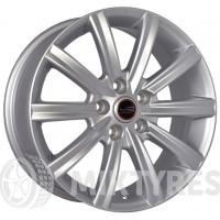 LegeArtis LX66 7x17 5x114.3 ET 17 Dia 60.1 (серебристый)