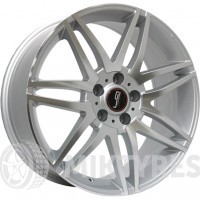 LegeArtis MR100 8x18 5x112 ET 38 Dia 66.6 (Серебристый с полированной лицевой поверхностью)