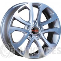 LegeArtis NS62 6.5x17 5x114.3 ET 40 Dia 66.1 (Silver)