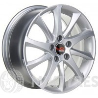 LegeArtis V28 7x16 5x108 ET 50 Dia 63.3 (silver)