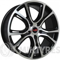 LegeArtis Concept JP501 7.5x18 5x127 ET 50.8 Dia 71.4 (Черный с полированной лицевой поверхностью)