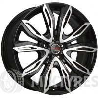 LegeArtis Concept LX502 7.5x19 5x114.3 ET 35 Dia 60.1 (Черный с полированной лицевой поверхностью)