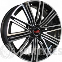 LegeArtis Concept MI539 7x17 5x114.3 ET 46 Dia 67.1 (Черный с полированной лицевой поверхностью)