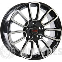 LegeArtis Concept OPL505 6.5x16 5x105 ET 39 Dia 56.6 (Черный с полированной лицевой поверхностью)