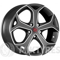 Momo Dark Blade 7x16 4x108 ET 25 Dia 65.1 (Silver)