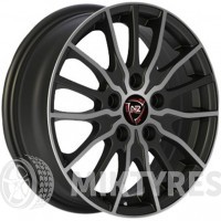 NZ F19 6x15 4x100 ET 48 Dia 54.1 (BKF)