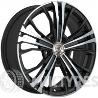 NZ F4 6.5x16 5x114.3 ET 46 Dia 67.1 (BKF)