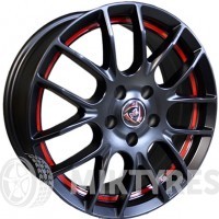 NZ F40 8x18 5x105 ET 45 Dia 56.6 (Silver)