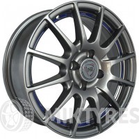 NZ F41 6x14 4x100 ET 49 Dia 56.6 (Silver)