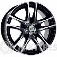 Nitro Y3104 5.5x13 4x98 ET 13 Dia 58.6 (Черный с полированной лицевой поверхностью)