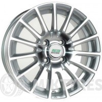 Nitro Y3136 6x14 4x98 ET 14 Dia 58.6 (Черный с полированной лицевой поверхностью)