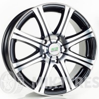 Nitro Y3163 6x15 4x114,3 ET 45 (Черный с полированной лицевой поверхностью)