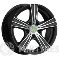 Nitro Y343 5.5x13 4x100 ET 35 Dia 73.1 (BKF)