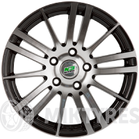 Nitro Y615 6x14 4x98 ET 14 Dia 58.6 (Черный с полированной лицевой поверхностью)