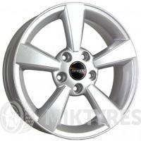 Tech Line TL624 6.5x16 5x114.3 ET 40 Dia 66.1 (silver)