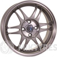 Tech Line TL1502 6x15 4x100 ET 45 Dia 54.1 (Silver)