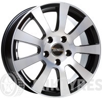Tech Line TL607 6.5x16 5x114.3 ET 45 Dia 60.1 (BKF)