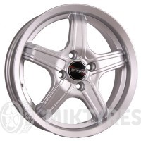 Tech Line TL636 6.5x16 5x105 ET 39 Dia 56.6 (silver)
