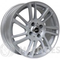 X-Race AF-04 6x15 4x98 ET 35 Dia 58.6 (silver)