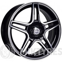 X-Race AF-09 6.5x16 5x112 ET 46 Dia 57.1 (BKF)