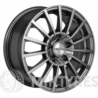 X Trike X-106 6.5x15 5x100 ET 48 Dia 67.1 (BK/FP)