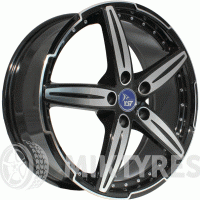 YST X-22 8x18 5x112 ET 39 Dia 66.6 (Silver)